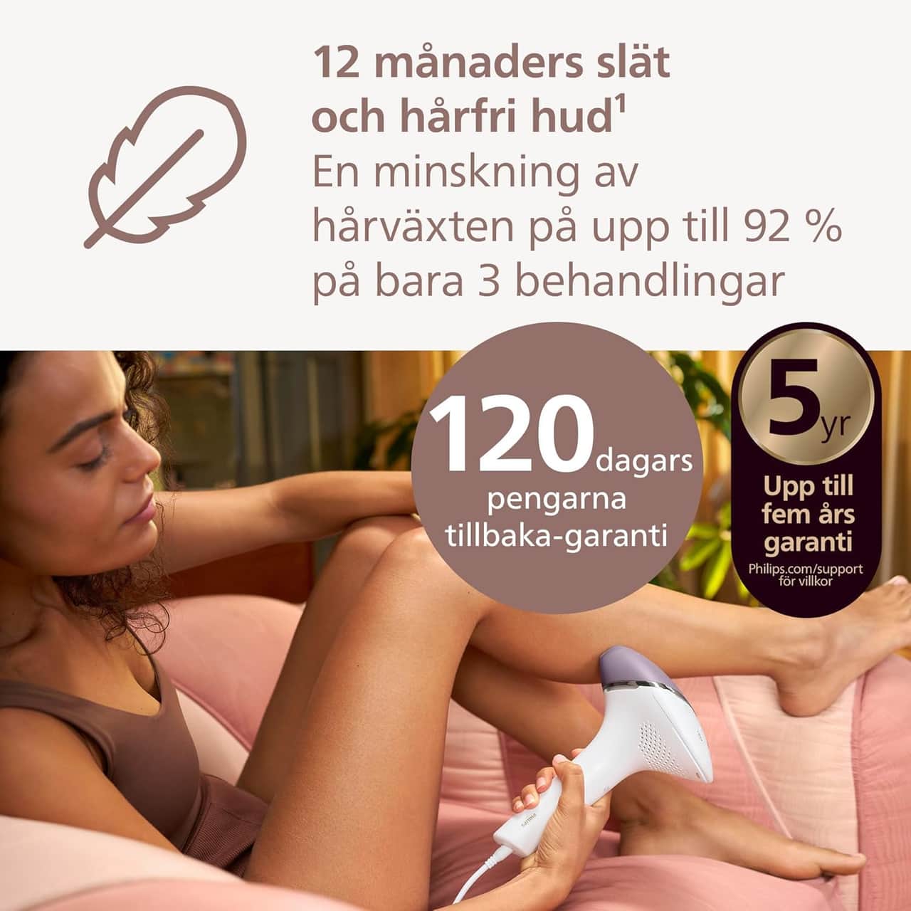 Philips Lumea 8000 IPL hårborttagare