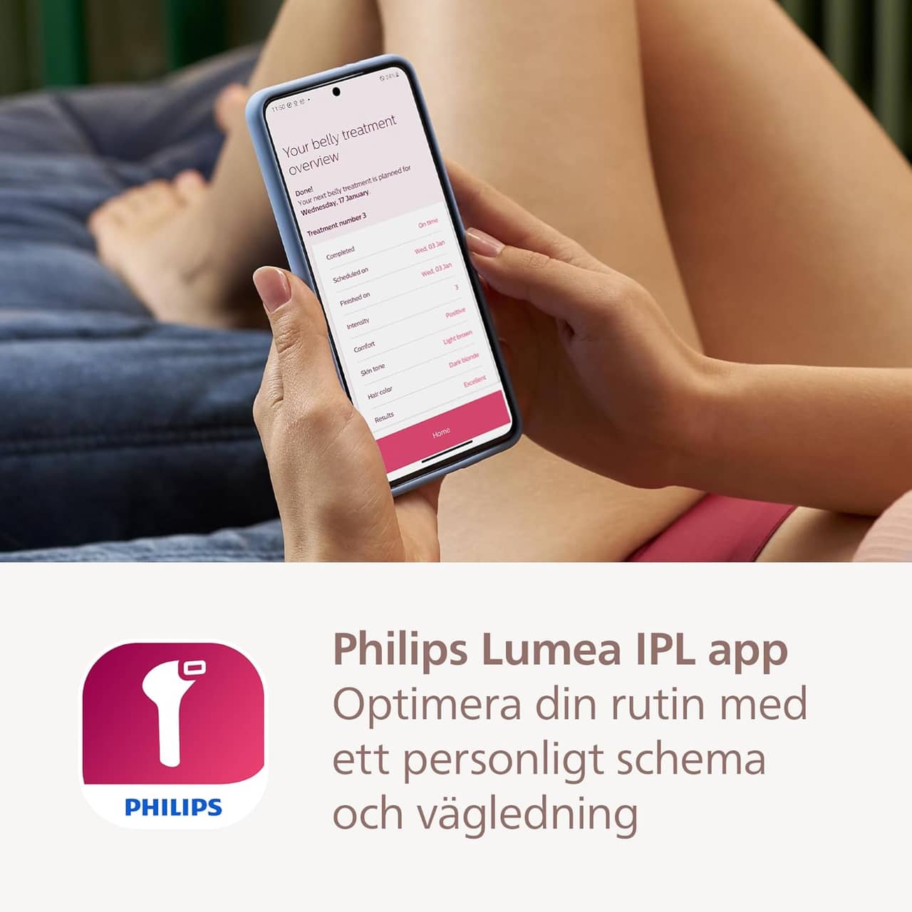 Philips Lumea 8000 IPL hårborttagare