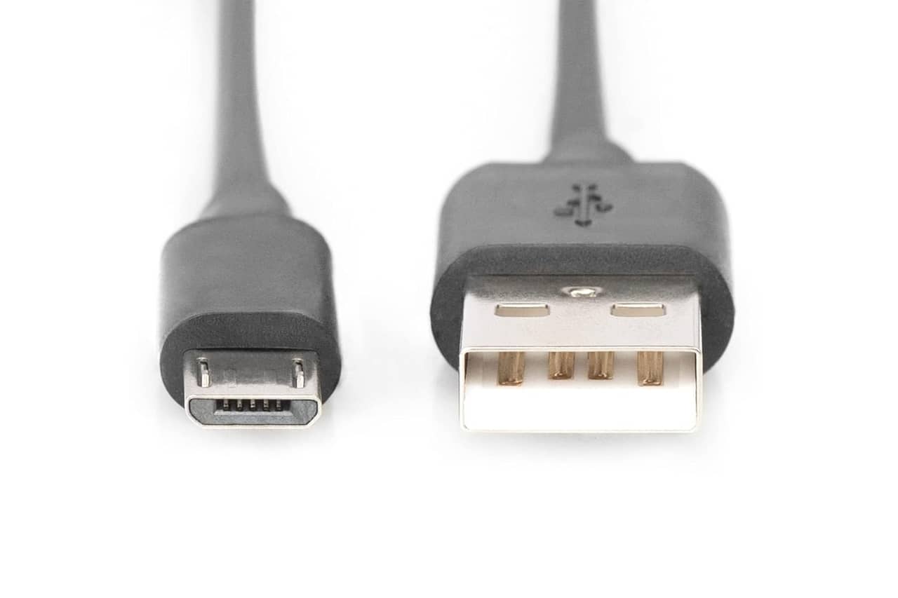 DIGITUS USB 2.0  USB-A till Micro-B USB-kabel hos Amazon
