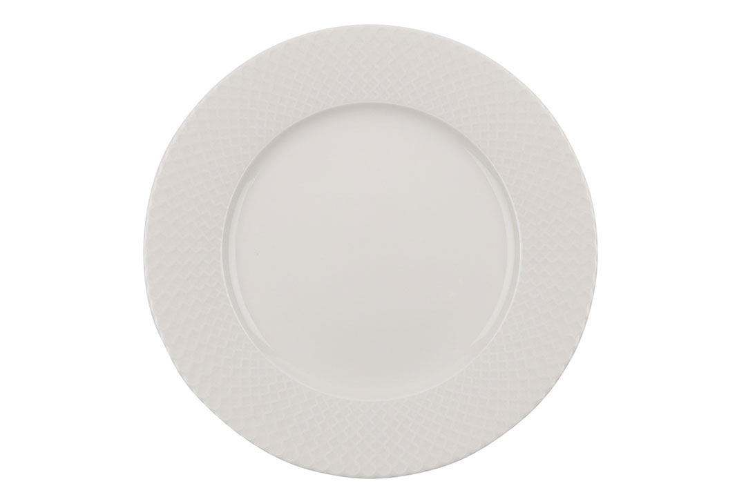 Hermia Vit 24-Delar Porslinstallriksset