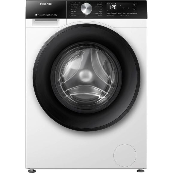 Hisense WF3S8043BW3 Effektiv Tvättmaskin