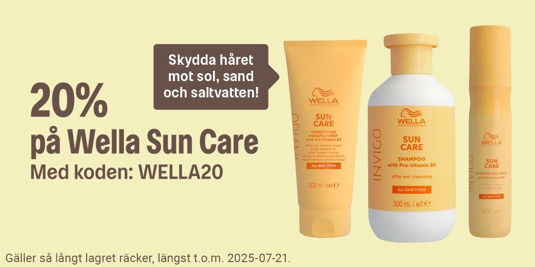 20% på Wella Sun med koden: WELLA20
