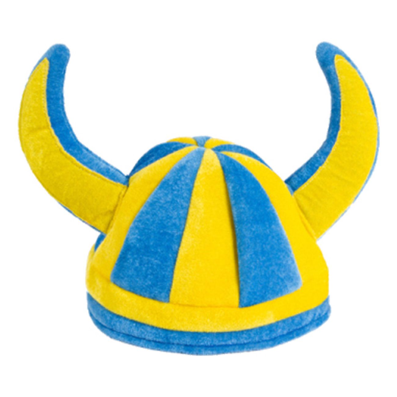 Vikingahjälm i Blått och Gult