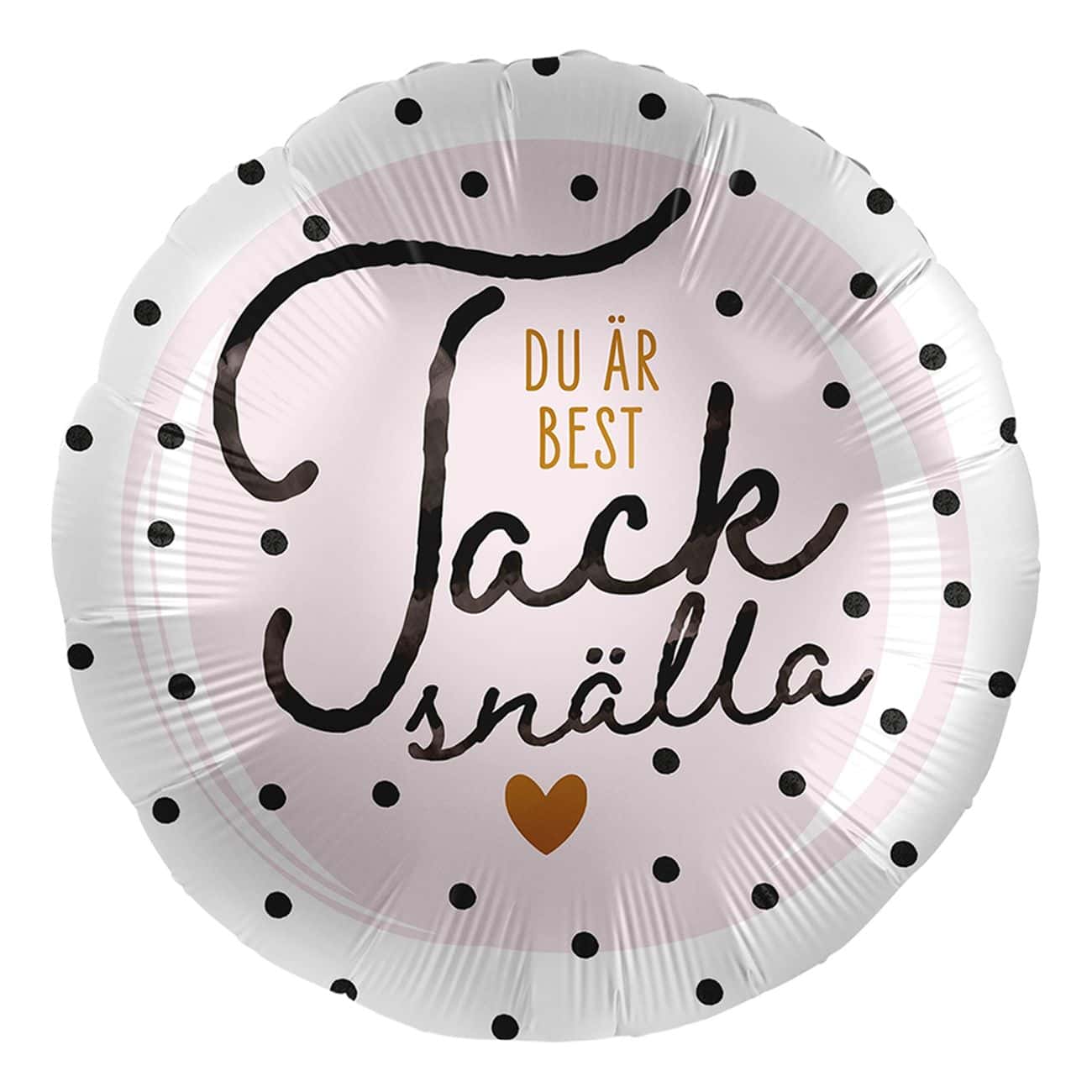 Folieballong "Tack Snälla" - Festdekoration