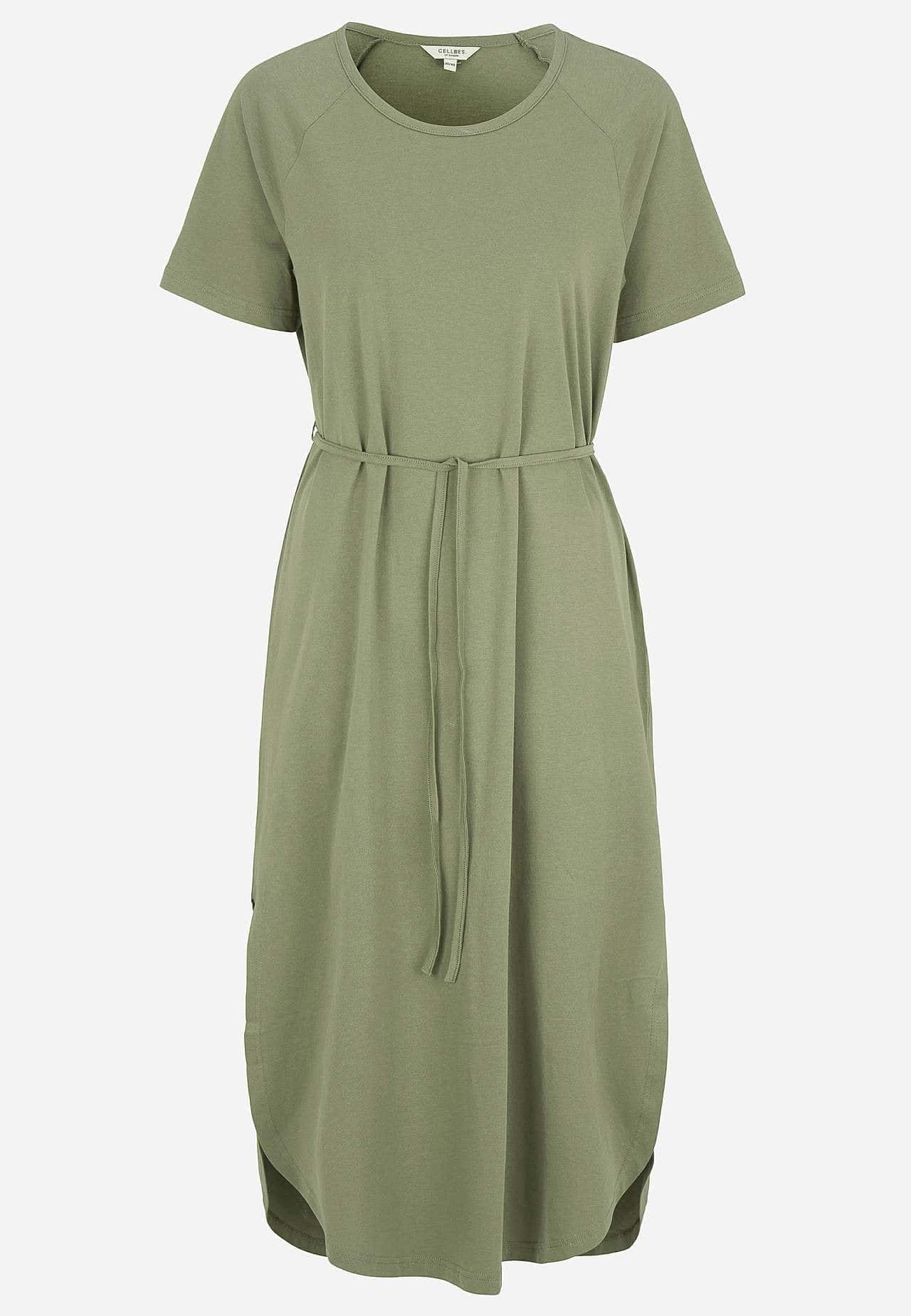 Ekologisk Bomull Trikåklänning Alex - Svart