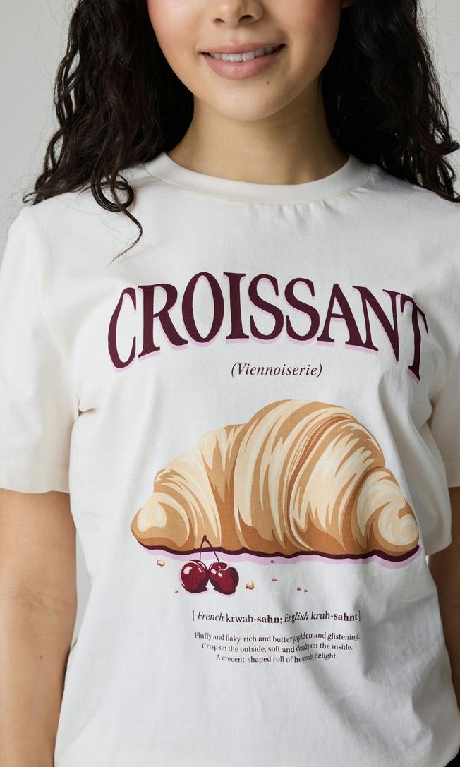 Ljusrosa Bomull T-shirt för Barn