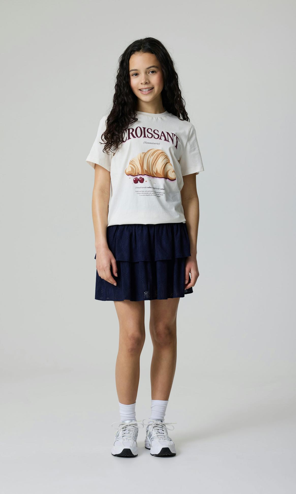 Ljusrosa Bomull T-shirt för Barn