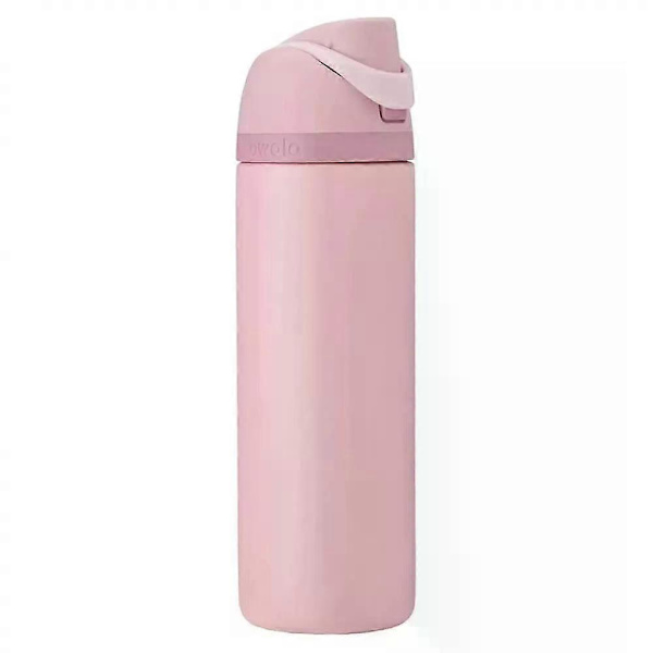 Owala FreeSip 24/32oz Rostfritt Stålflaska - Rosa Kvarts