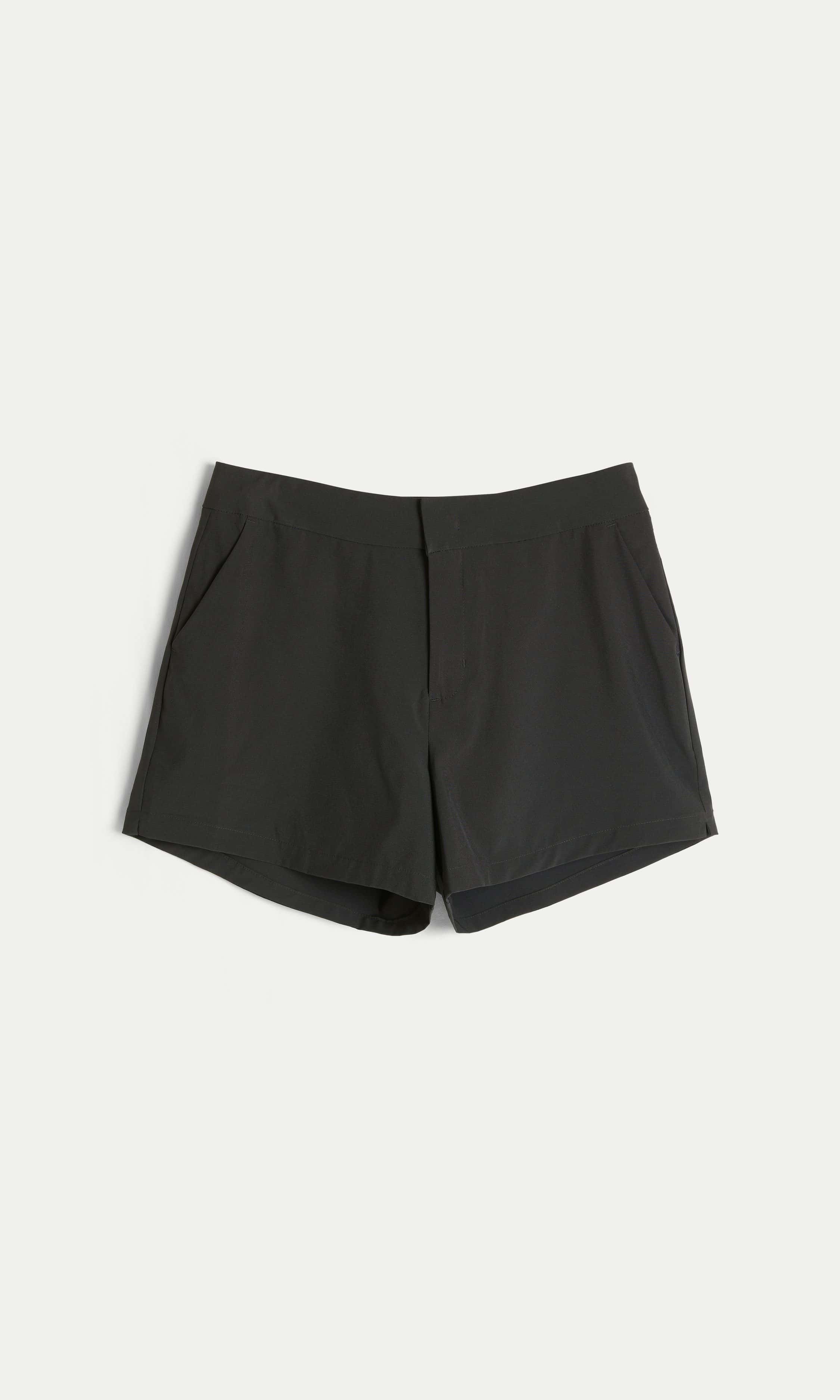 Svarta Badshorts för Damer