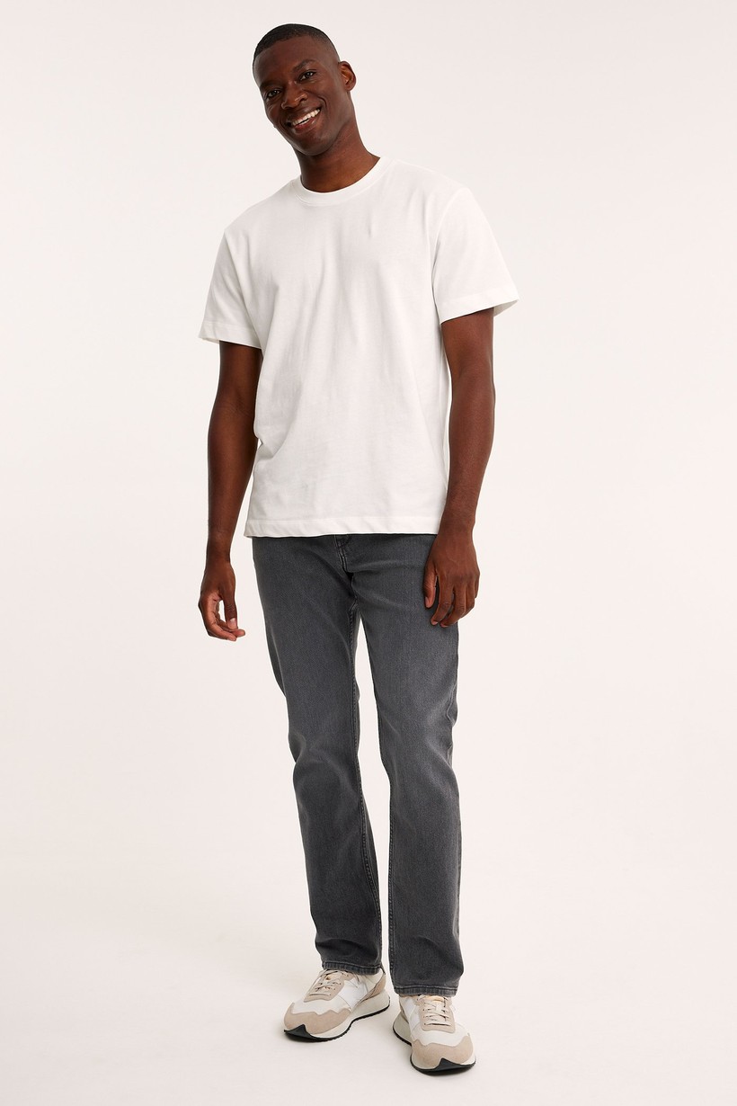 Silvergrå Herrjeans - Regular Fit