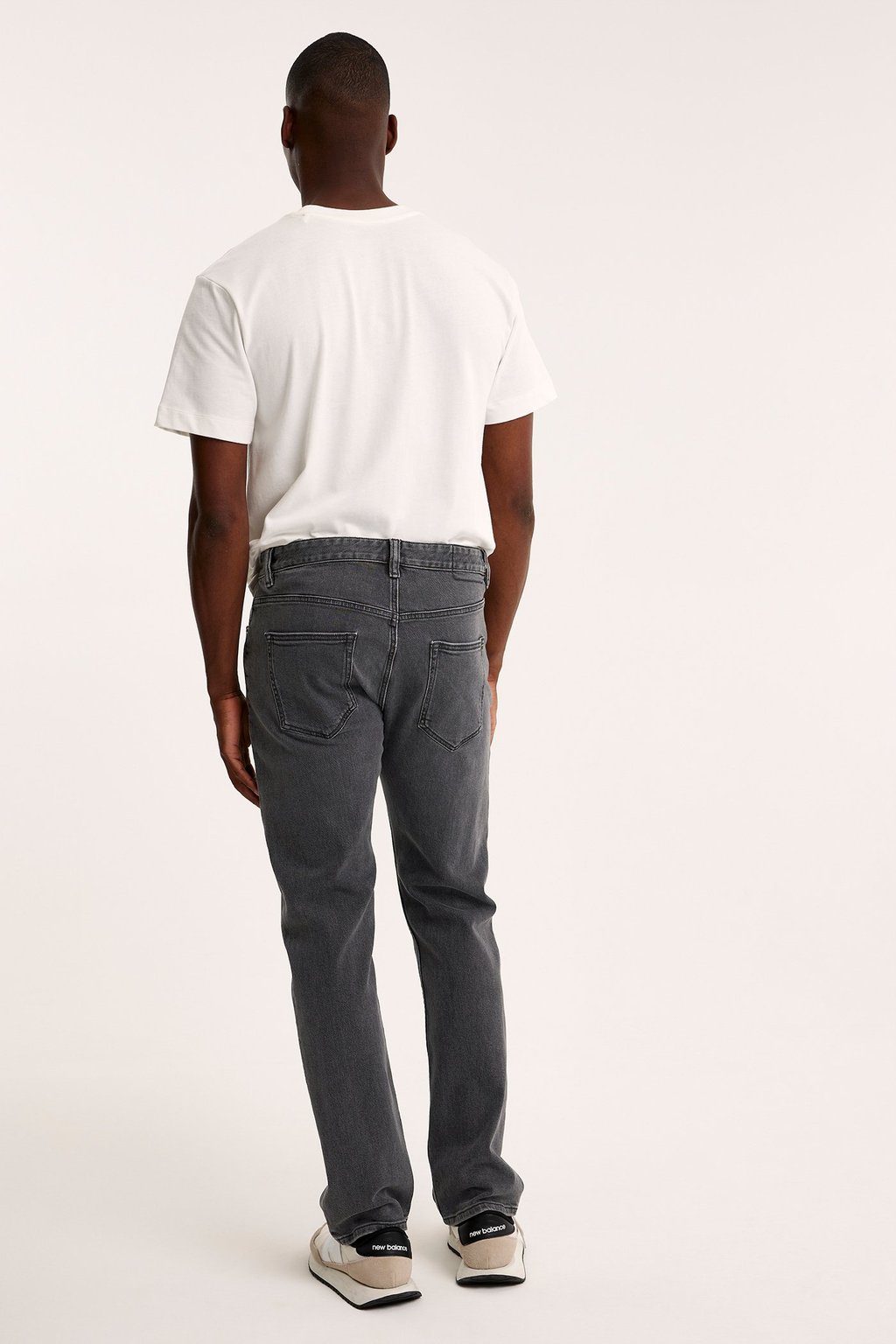 Silvergrå Herrjeans - Regular Fit