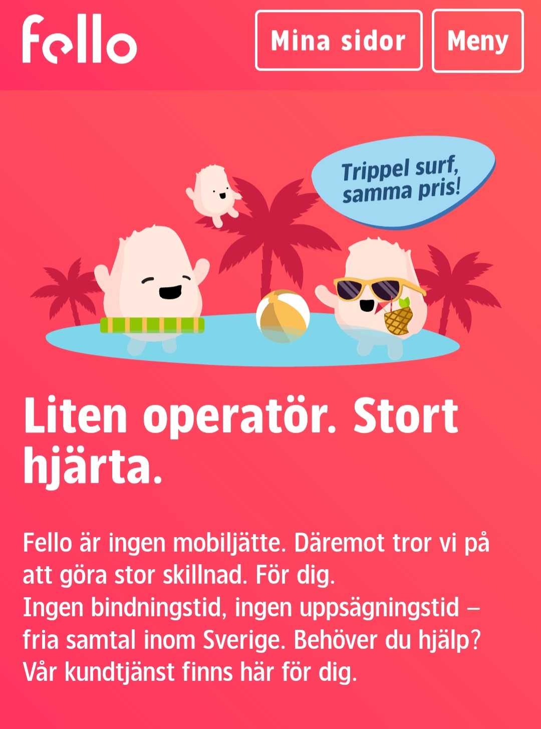 Trippel surf, samma pris hos Fello 🤩