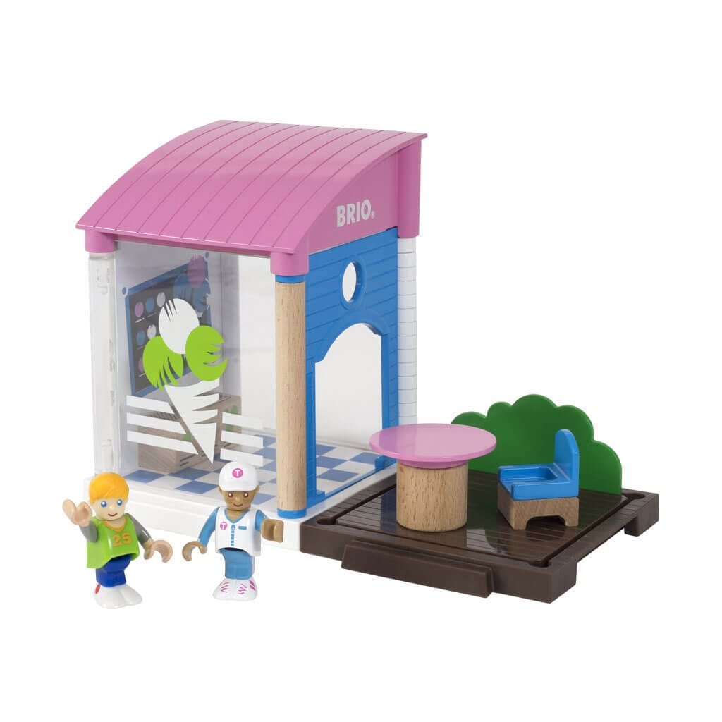 BRIO Vår Glasskiosk Playset