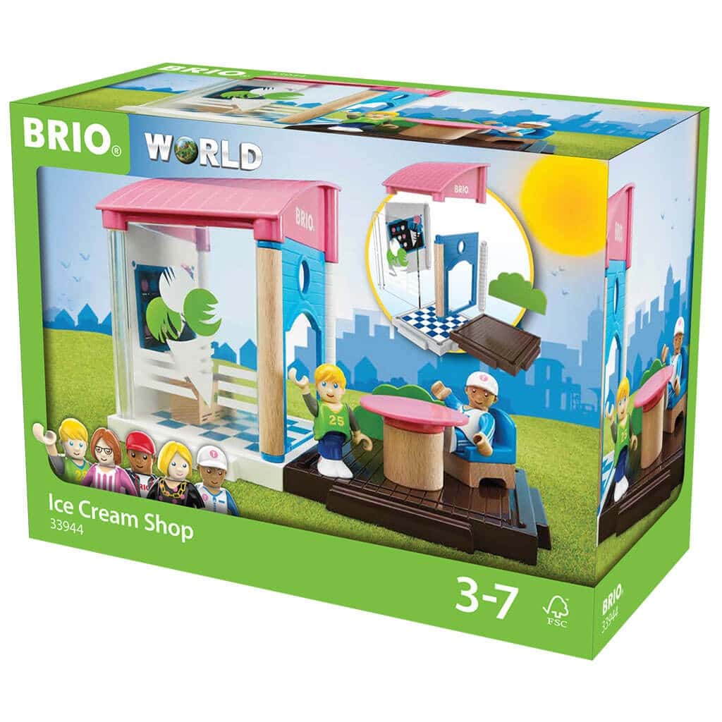 BRIO Vår Glasskiosk Playset
