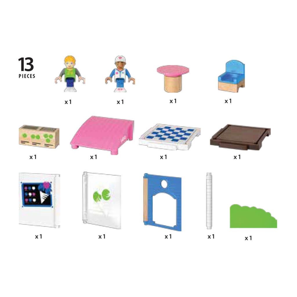 BRIO Vår Glasskiosk Playset