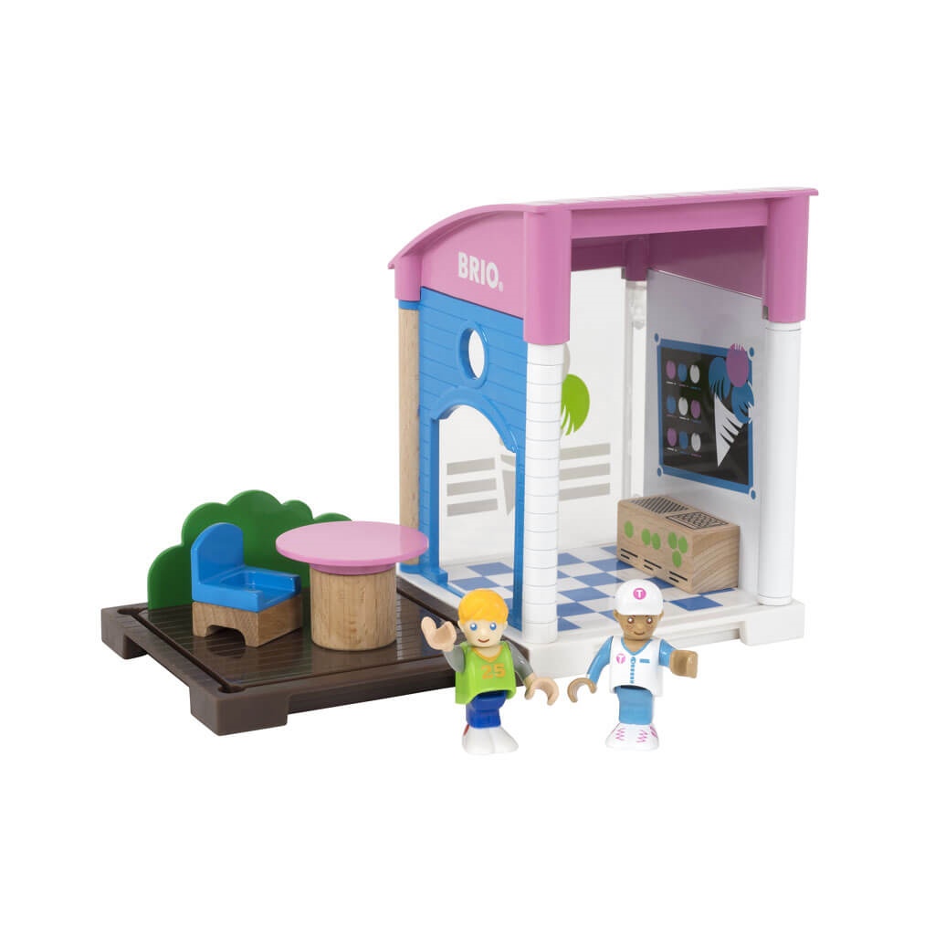 BRIO Vår Glasskiosk Playset