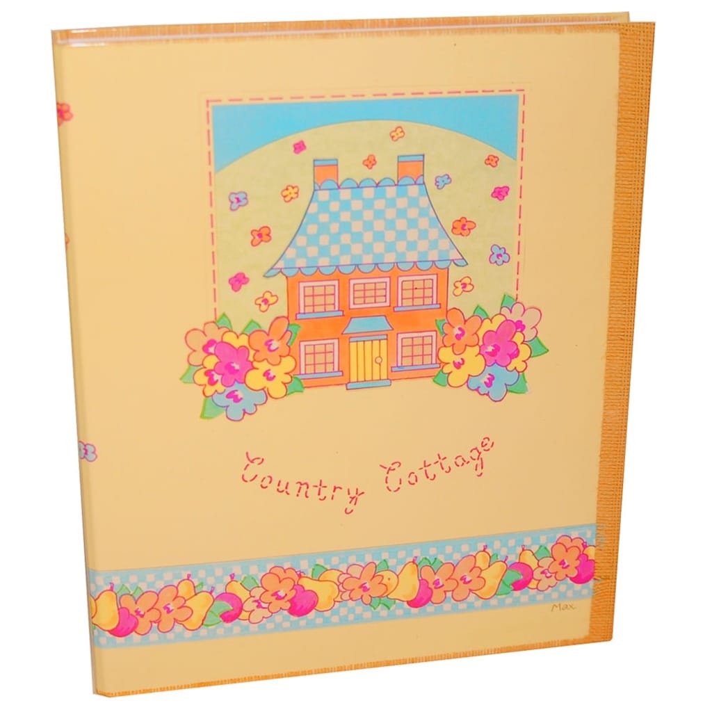 Country Cottage A4 Binder