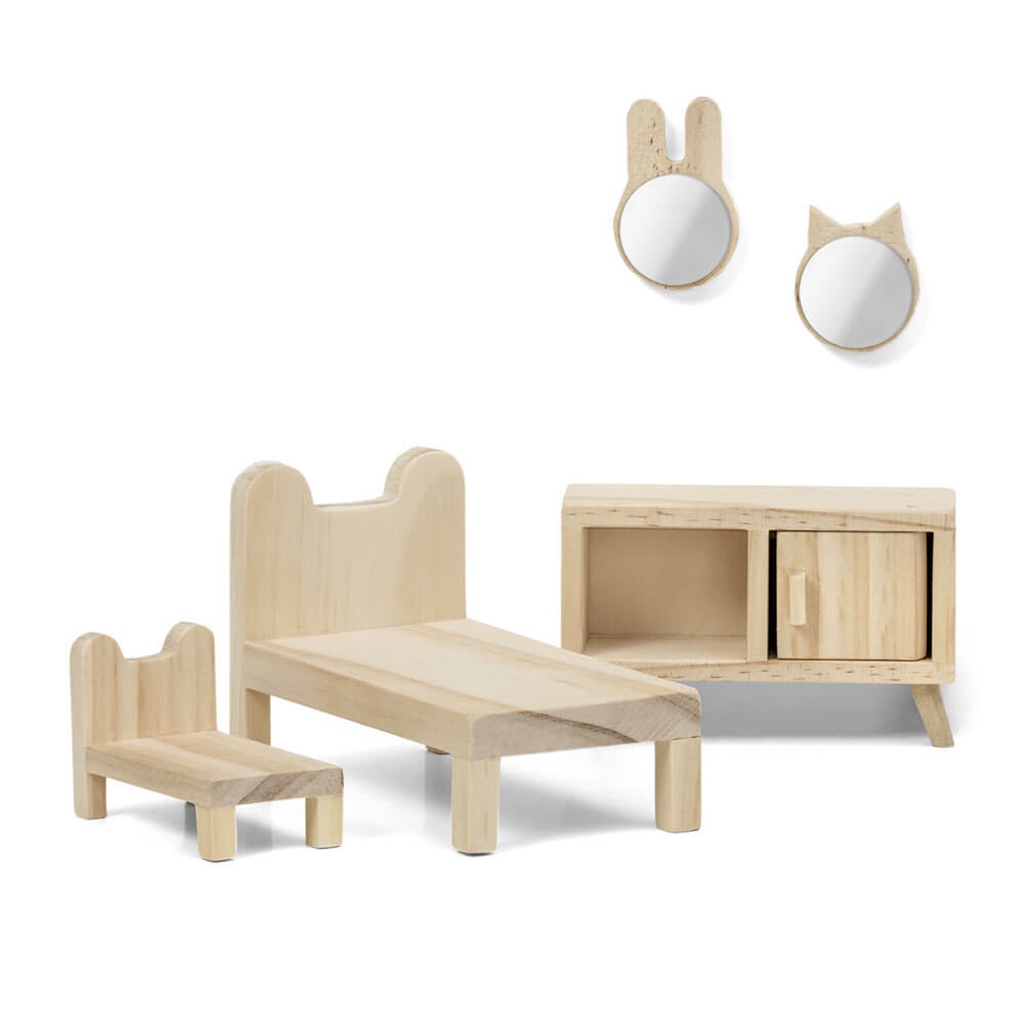 Lundby DIY Sovrumsset Komplett Kit