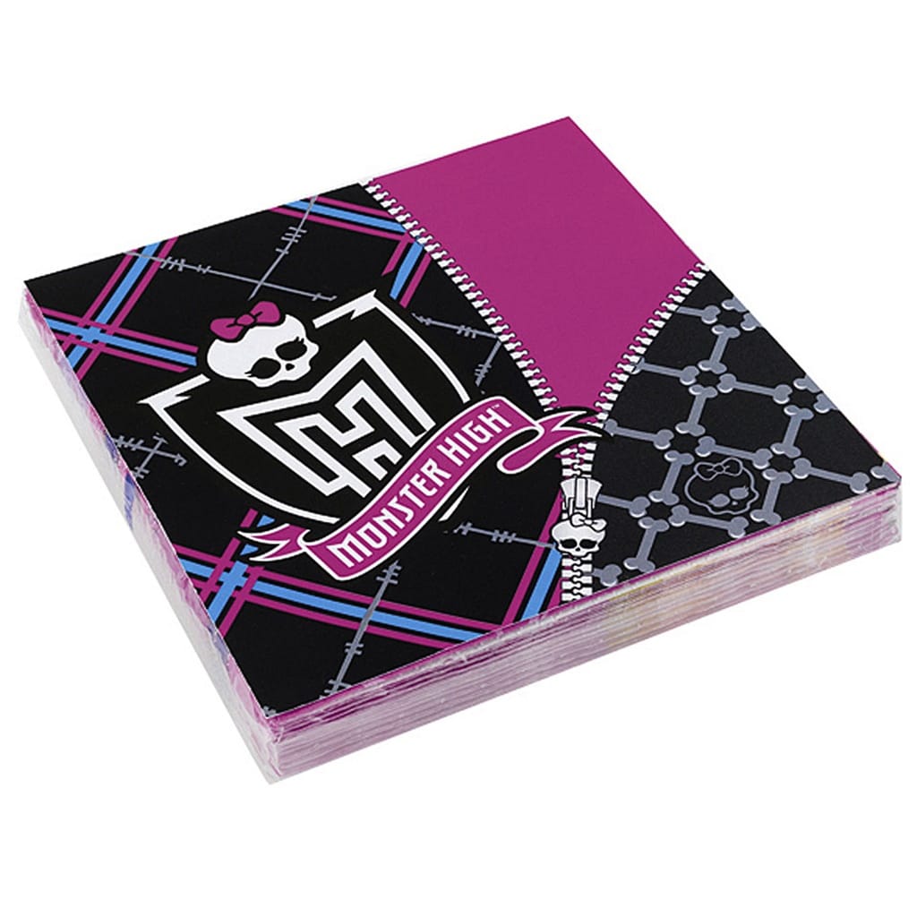 Monster High 20-Pack Paper Napkins