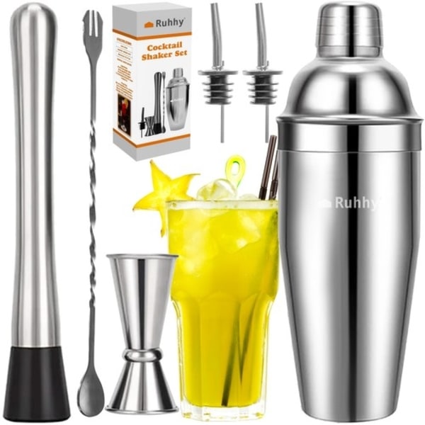 Bartender Kit med Shaker och Tillbehör