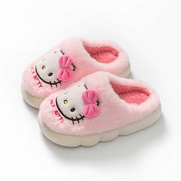 Flickors HelloKitty Vintertofflor - Lila 26-27