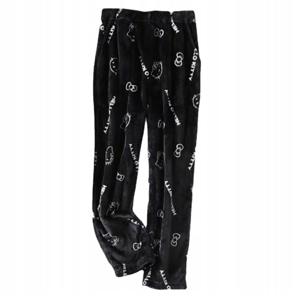 Damtjock Flanellpyjamas med HelloKitty-motiv - XL
