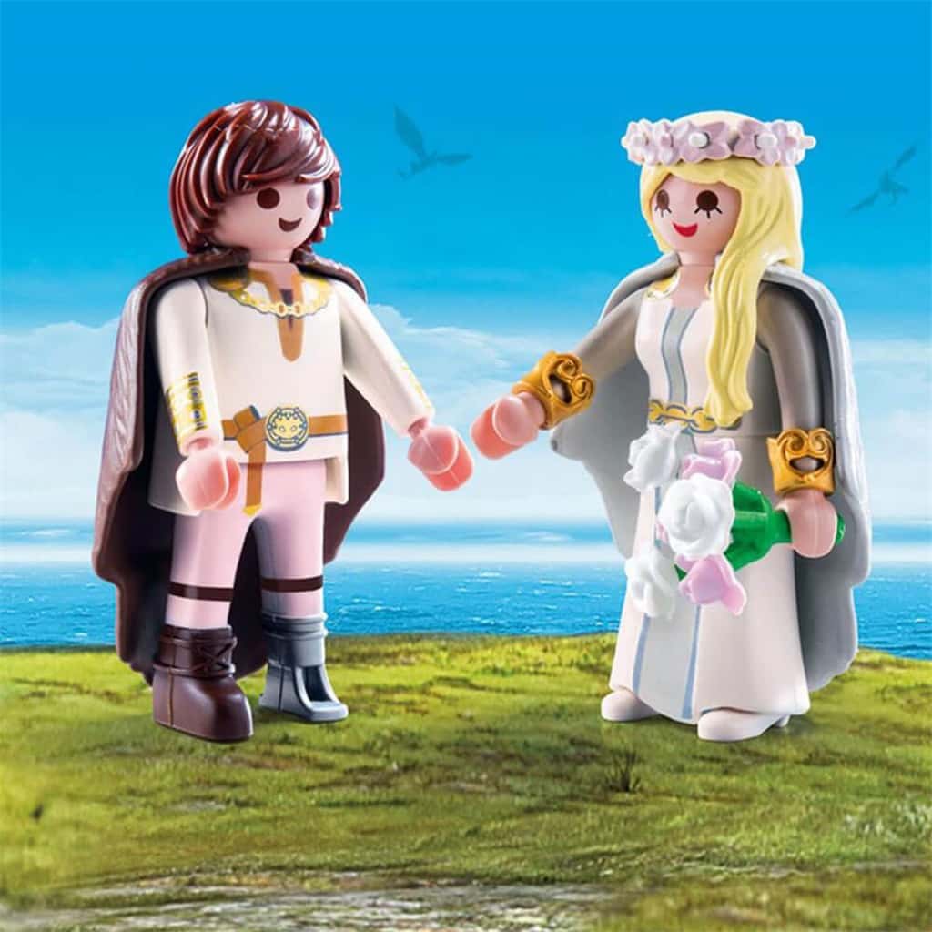 Playmobil Dragons Wedding Couple Figurines