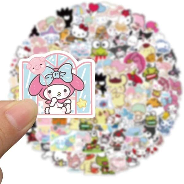 100-pack söta Hello Kitty-klistermärken