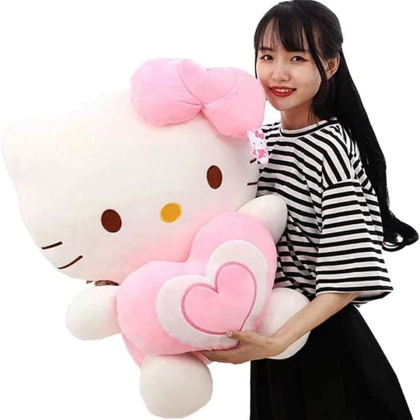 Hello Kitty Plyschleksak 30 cm - Rosa