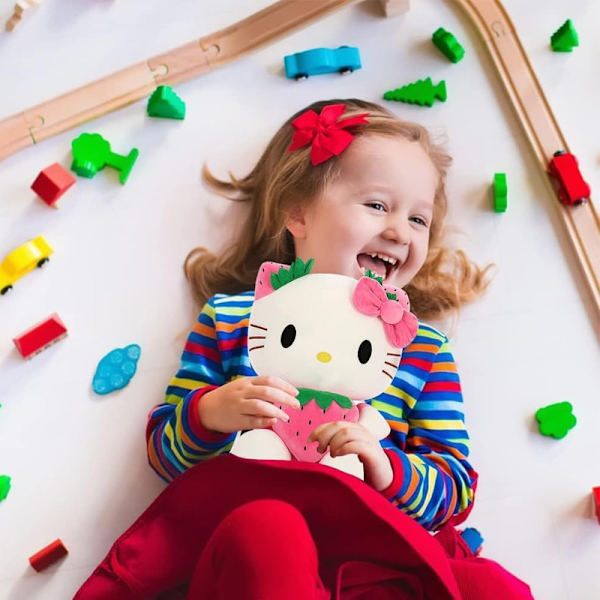 Hello Kitty Plyschkatt Mjuk Kramkudde 35cm
