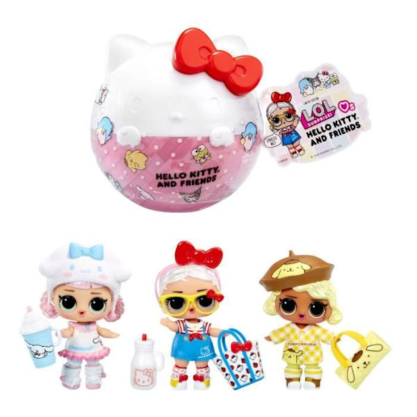 LOL Surprise Hello Kitty 7,5 cm Dockor