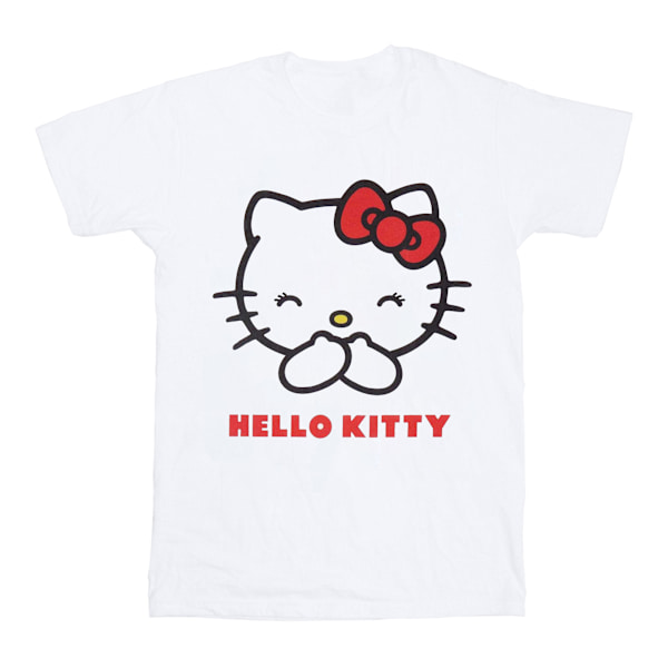 Hello Kitty Klassisk Vit T-shirt - Storlek M