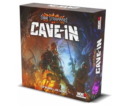 Star Scrappers: Cave-in Board Game