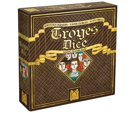 Troyes Dice Strategy Board Game