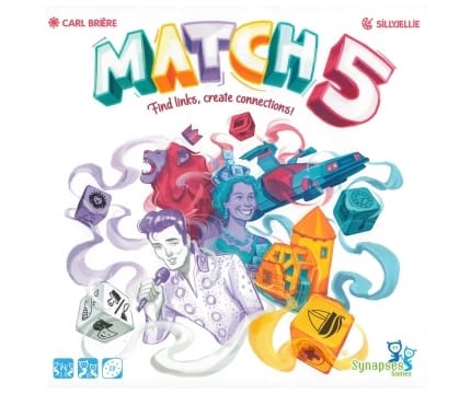 MATCH 5 Strategy Board Game