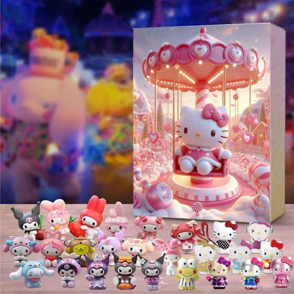 Sanrio Hello Kitty Adventskalender 2024 för Barn