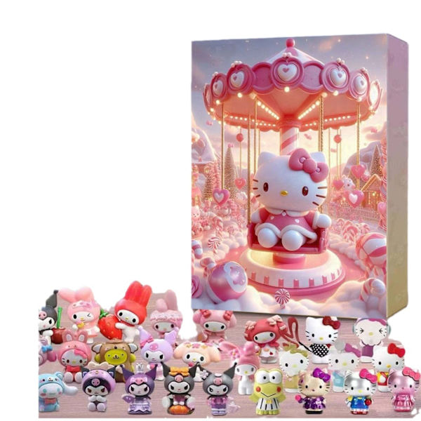 Sanrio Hello Kitty Adventskalender 2024 för Barn