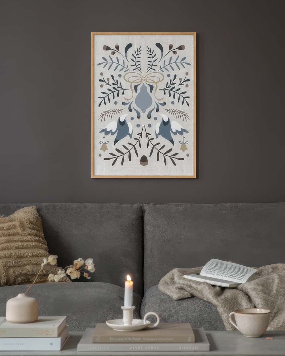 Stilren Holiday Folk Art Print