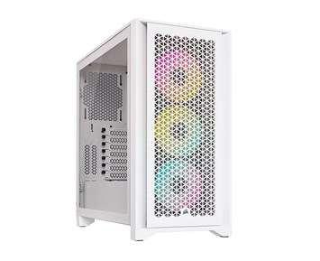 Corsair iCue 4000D White RGB Airflow Case