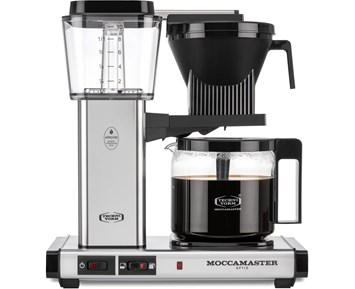 Moccamaster Optio Coffee Maker - Polished Silver