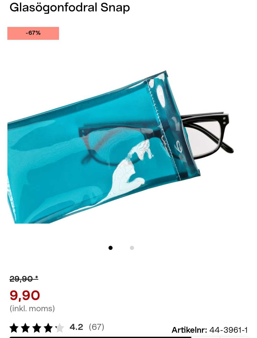 Snap Glasögonfodral från Clas Ohlson