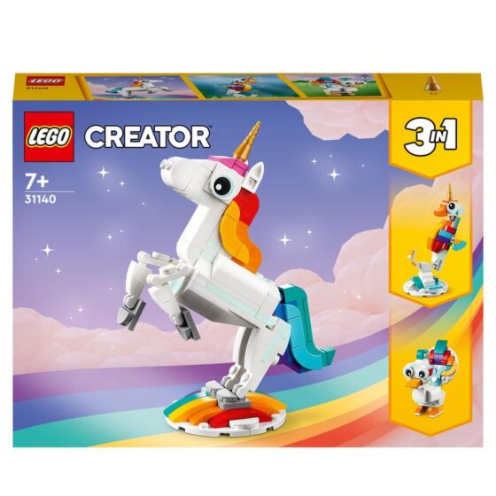 LEGO Creator 31140 Magisk Enhörning 3-i-1