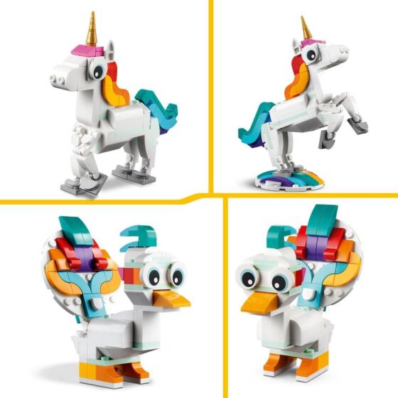 LEGO Creator 31140 Magisk Enhörning 3-i-1