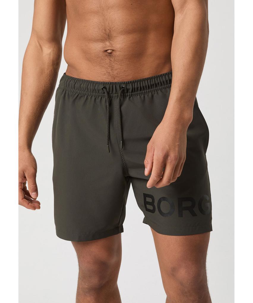 Borg Swim Shorts Grön - 10004098-GY013