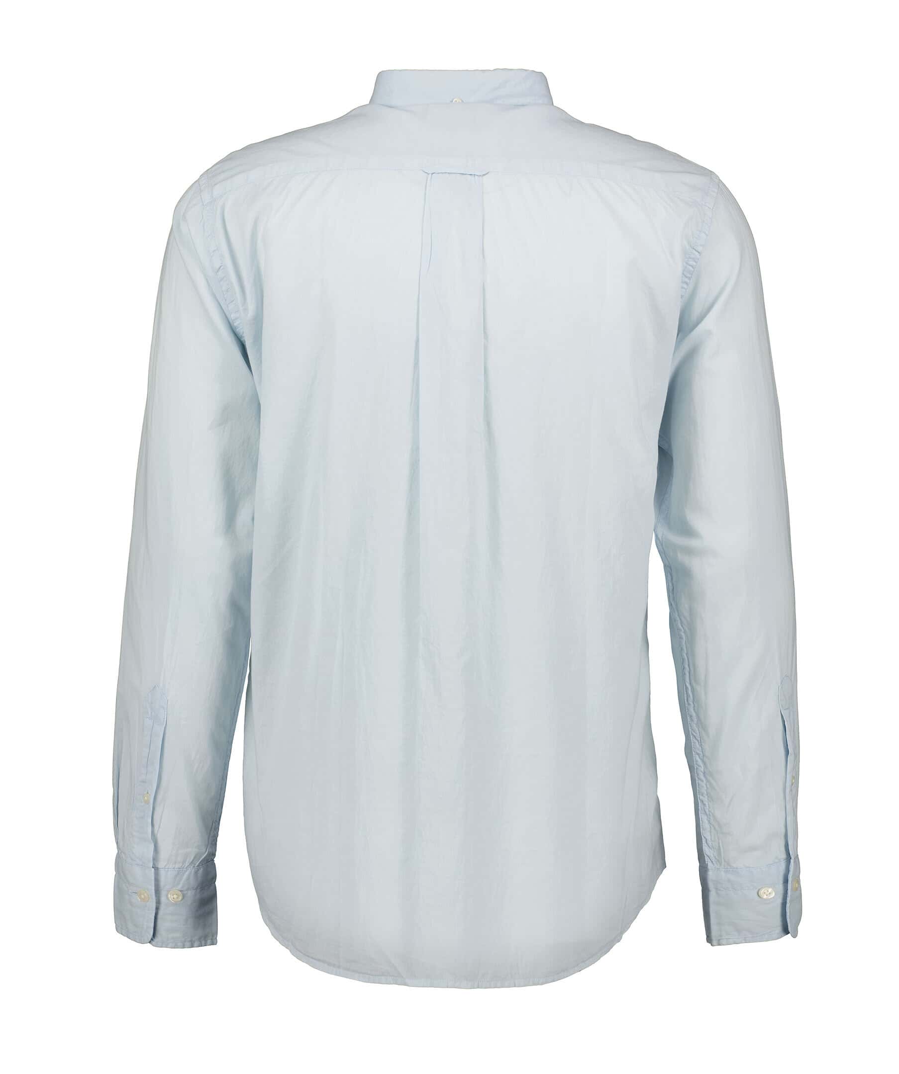 Reg Sunfaded Voile Shirt Blå