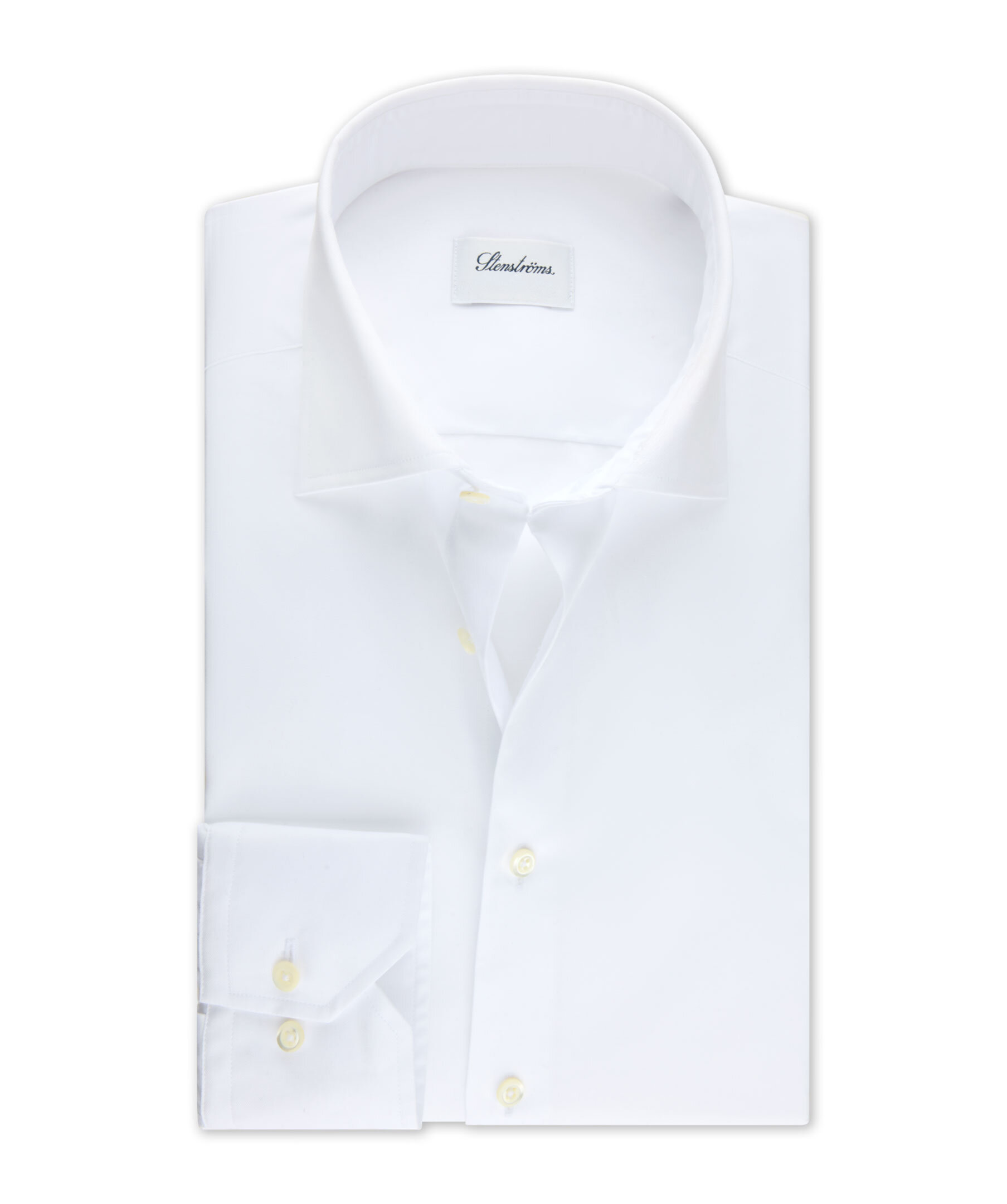 Slimline Vit Skjorta - 7127511702