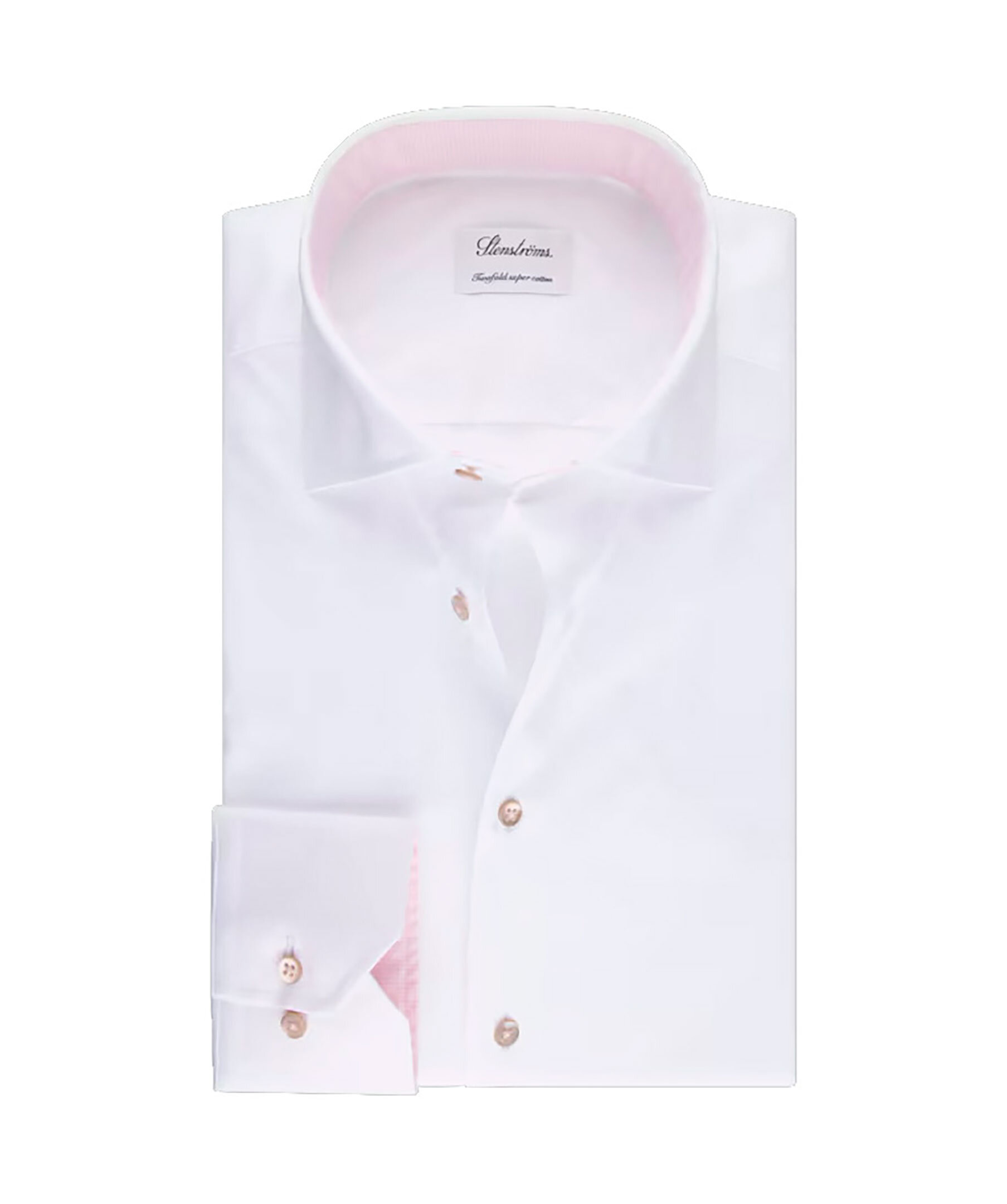 Slimline Vit Skjorta - 7127511702