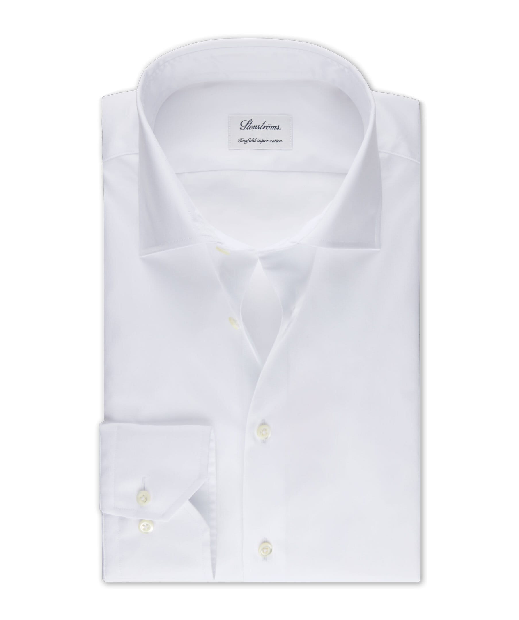 Slimline Vit Skjorta - 7127511702