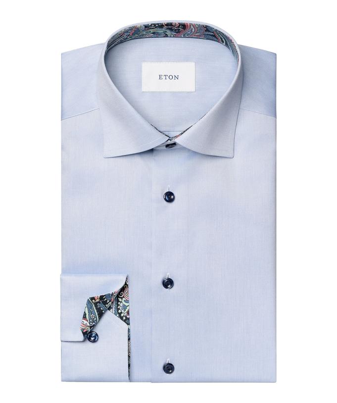 Slimline Vit Skjorta - 7127511702