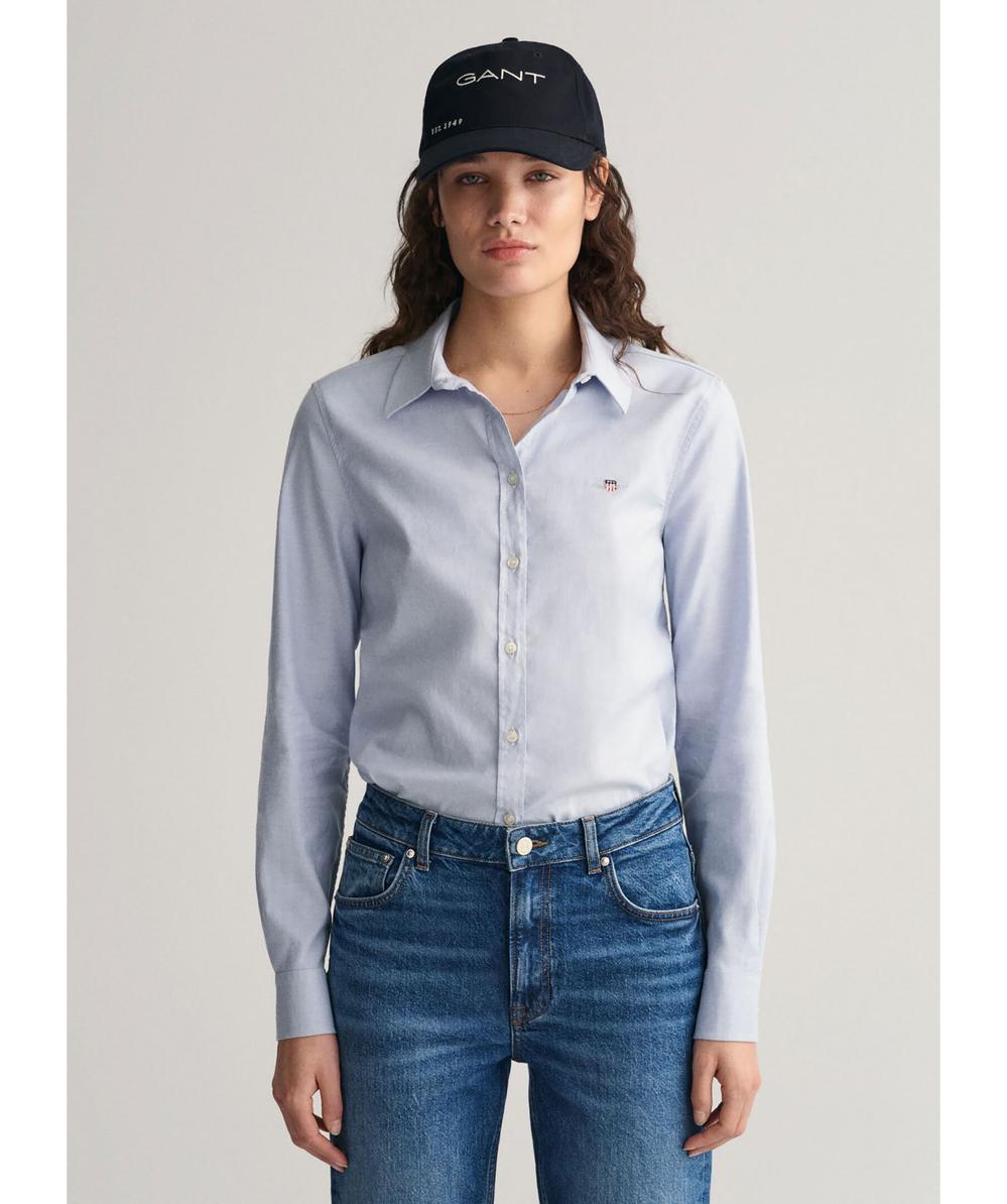 Luxury Oxford Stripe Shirt, Blue